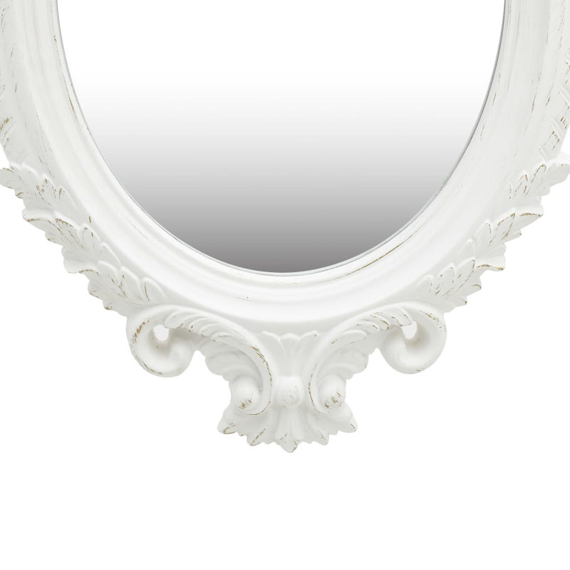Ginn Wall Mirror, White