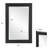 Mora Solid Wood Rectangle Mirror-1780919079