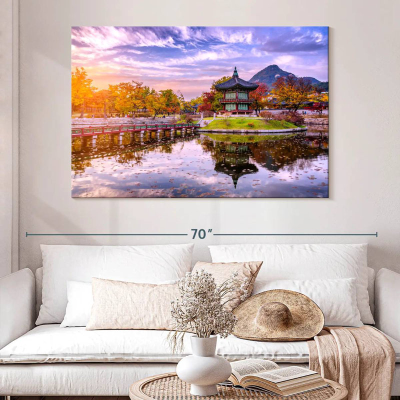 Lilie Hyangwonjeong Pavilion, 34" H x 51" W