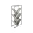 3 Tier In Grey And Black, 58.92" For Office Bedroom Decoration 60" Bookcase, Laminate Black Metal, Ideal &