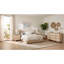 Keira Beige Oak Queen 4-Piece Bedroom Set-1146442240