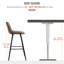 Tabouret de bar 27,25 po