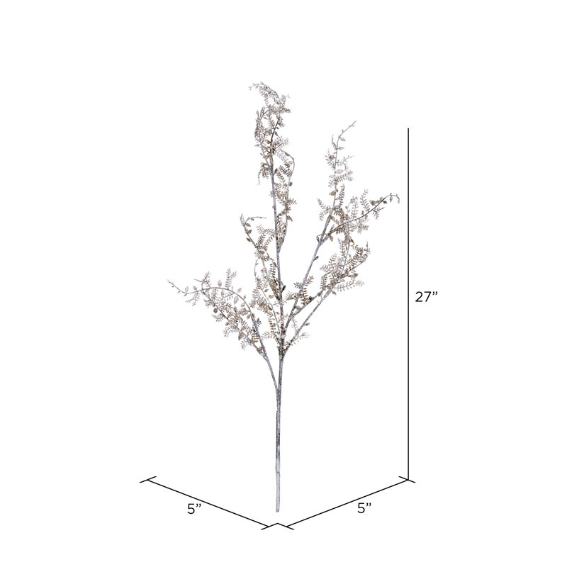 27'' Faux Fern Branch