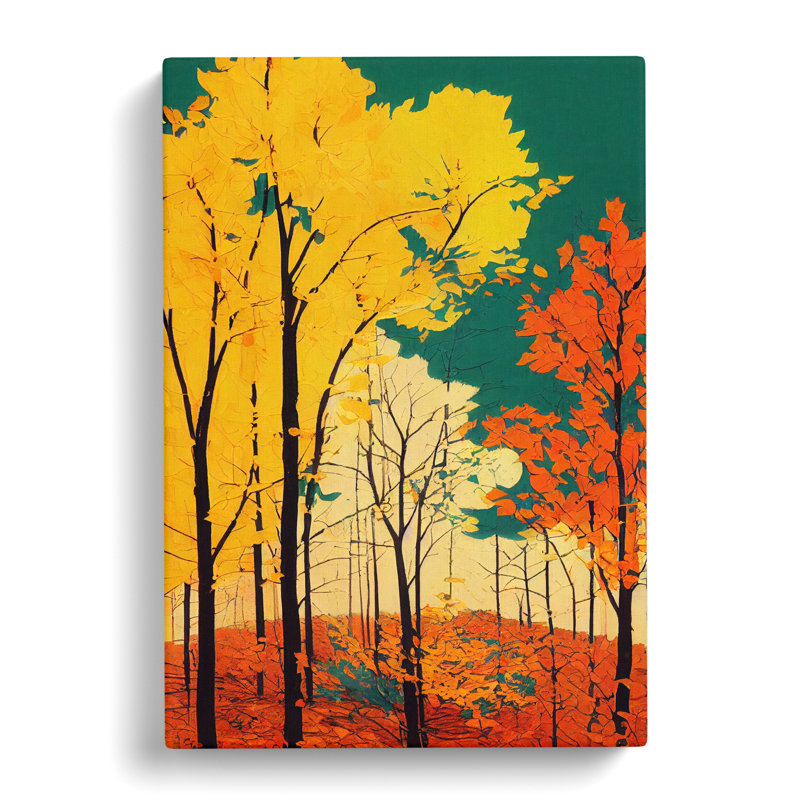 Autumn Forest Vol.2 - Wrapped Canvas, 60cm H x 40cm W x 3cm D
