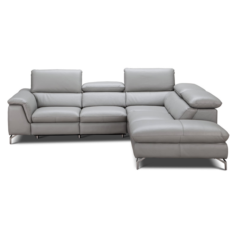 Eatonton Upholstered Power Reclining L-Shaped Sectional, Right Hand Facing