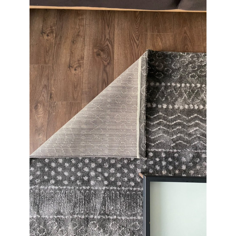 Tapis en coton Vinko, Rectangle 5 pi x 7 pi 3 po