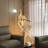 Resin Free-Form Modern Bedroom Floor Lamp