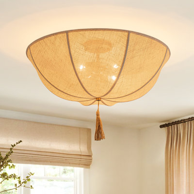 Plafonnier semi-encastré 4 lumières