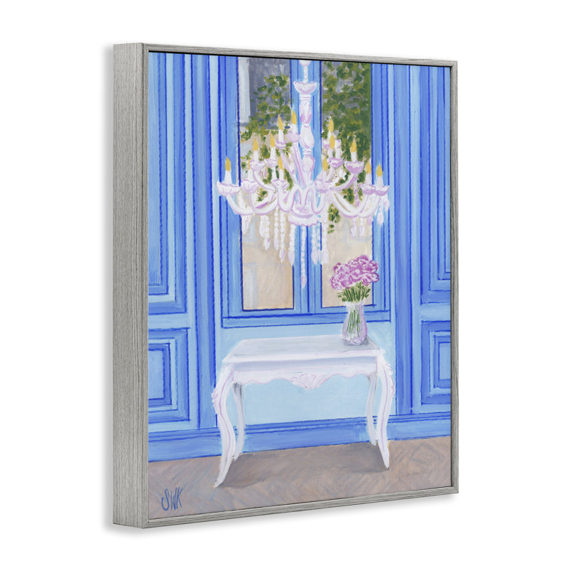 «French Window Architecture», estampe numérique, design par Sarah Waldron Kimball, H 30 po x l 24 po