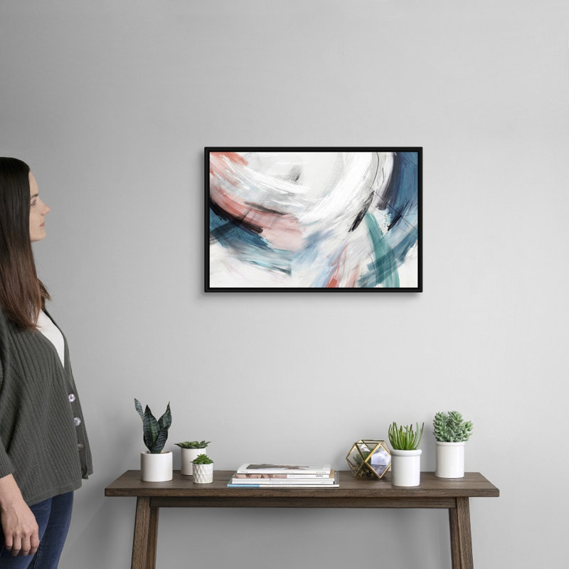Print, Black Framed, 18" H x 26" W x 1.75" D