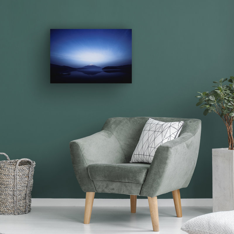 Art sur toile, symbole du matin de Takashi, H 16 po x l 24 po