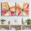 «Butterfly Brook I», ensemble de 2 reproductions sur toiles tendues-258237252