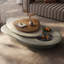 Table basse moderne et rotative simple