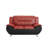 Modern Contemporary Faux Leather Living Room Sofa With Stainless Steel Legs