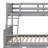 Bunk Bed With Trundle,Built-In Desk,Drawers And Shelf-1745857521