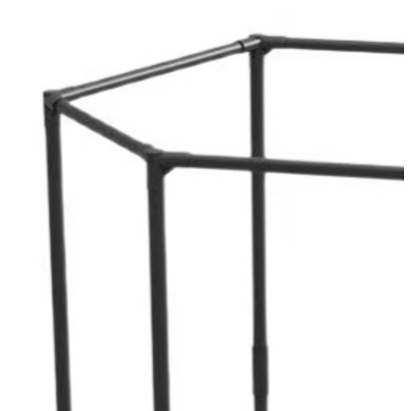 Household Hexagonal Clothes Drying Rack, Multifunctional Balcony, Bedroom, Dormitory - Space-saving, Thickened, Stable Clothes Rack