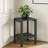 23.5" HDPE 2-Tier Tall Outdoor Sidetable-1344235833
