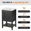 20" Bathroom Vanity With Sink, Bathroom Cabinet With Soft Closing Door, Storage Rack And Open Shelf-115688318
