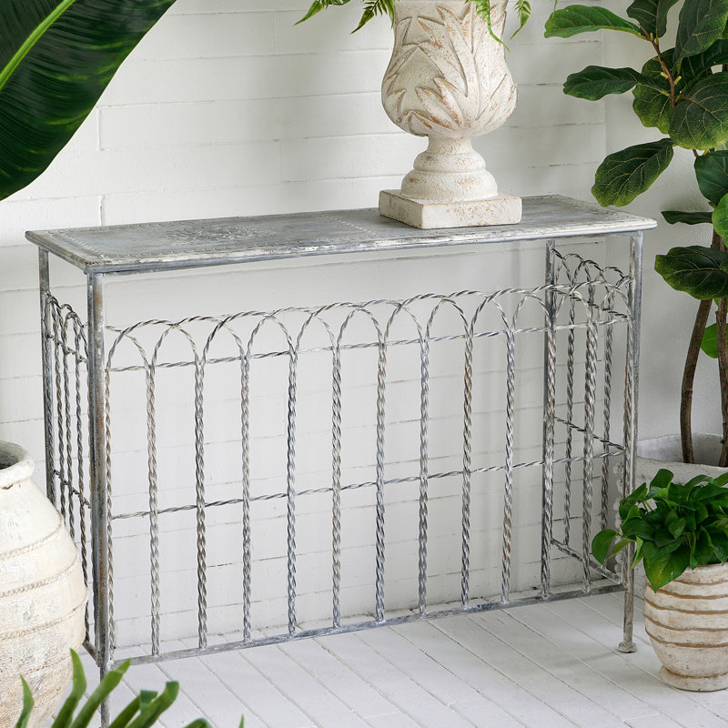 Console rustique en fer