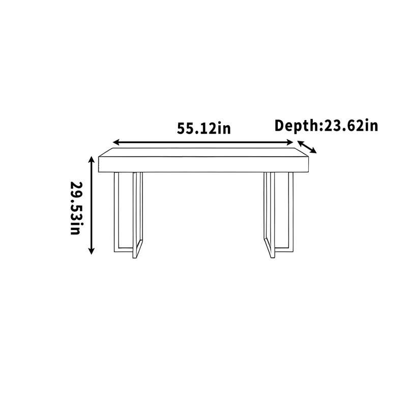 Brisco, H 29,53 po x l 55,12 po x P 23,62 po