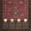 Tapis rouge / crème Maril Austell-330438171