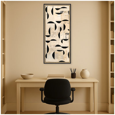 Impression sur toile encadrée demi-lune Bay par Felicia Dadak