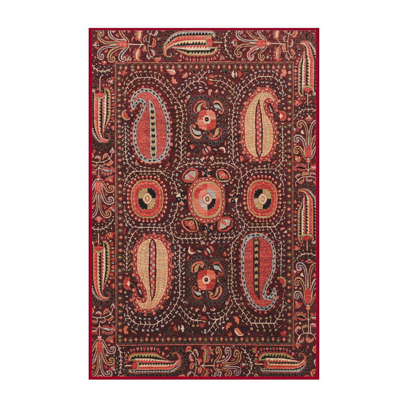 Tapis abstrait 4003, Rectangle 4 pi x 6 pi