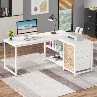 L-Shaped Computer Desk