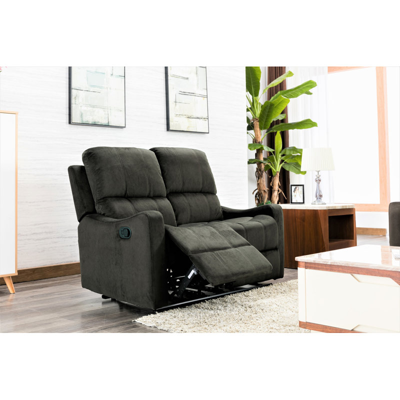 Causeuse inclinable de 51,9 po Aurik, Sauge