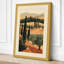 Tuscan Cypress Path Rustic - Wrapped Canvas-587525640-587525641