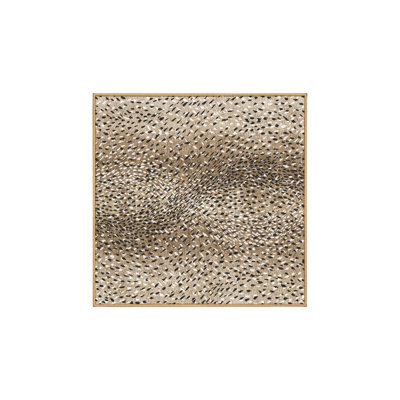 Tapis abstrait en chenille / polyester tissé à la main à motif abstrait Avilla