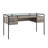 Wingfield 56" 2-Drawer Glass-Top Writing Desk-461367041