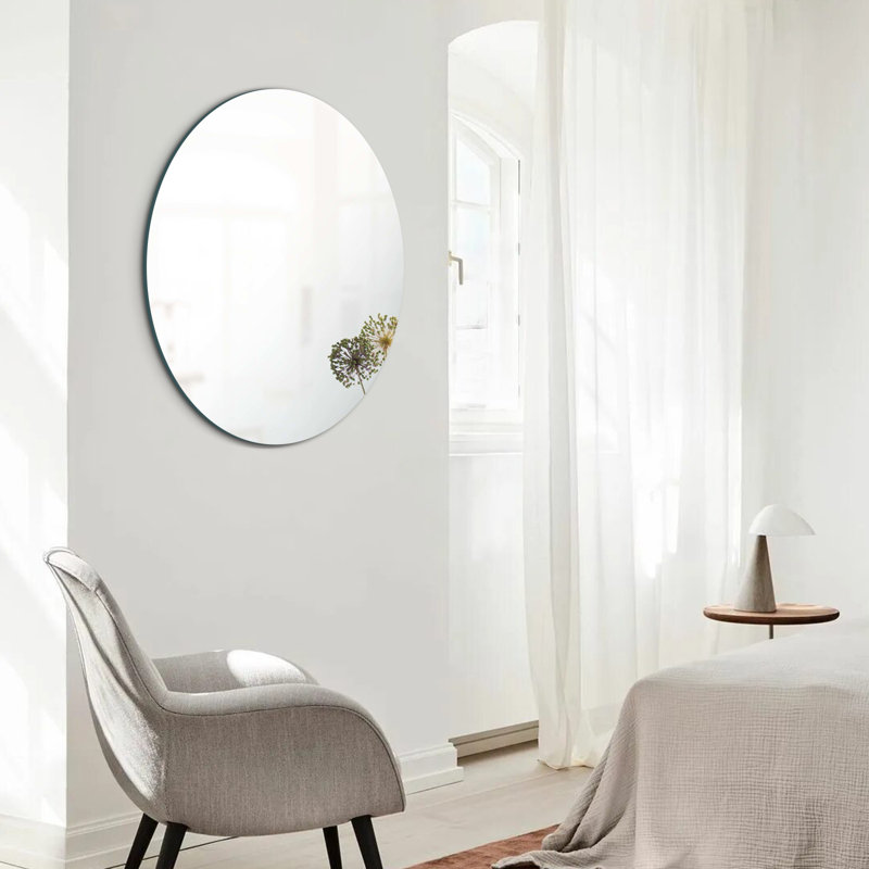 Alisun Round Wall Mirror, 24" x 24"
