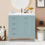 Meuble-lavabo 36 po avec lavabo, structure en bois massif et armoire en MDF avec tiroirs-828869022