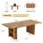 Dining Table with Storage Shelves