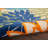 Alsaedi Floral Green/Blue/Orange Indoor/Outdoor Area Rug-1480920762