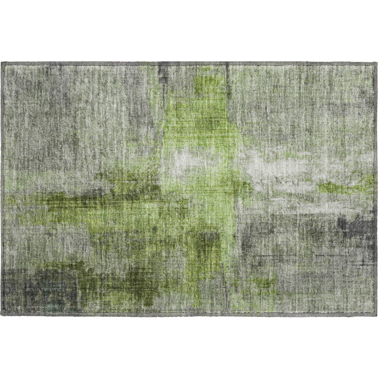 Premium Machine Washable Bucz AMF1759 Modern Rug