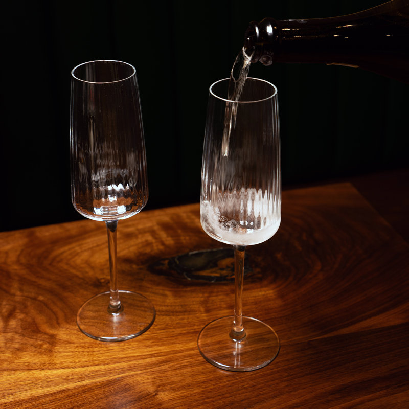 Bormioli Rocco Exclusiva 8.5 oz. Prosecco or Sparkling Wine Flute