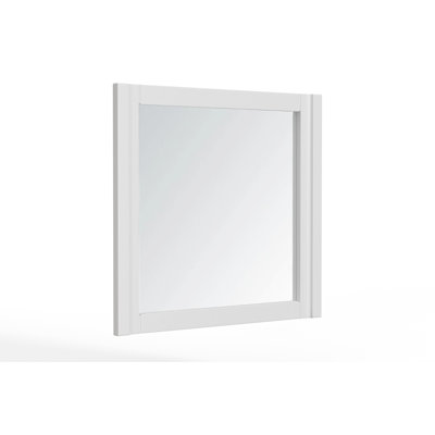 Frausto 40" W Wood Frame Mirror
