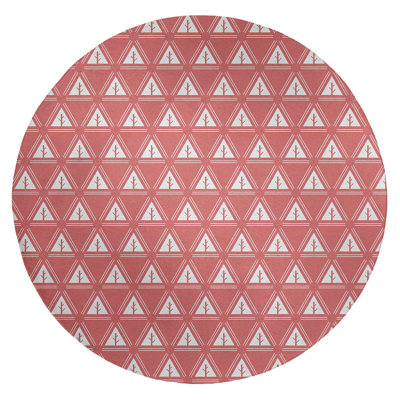 Chenille Geometric Indoor Rug