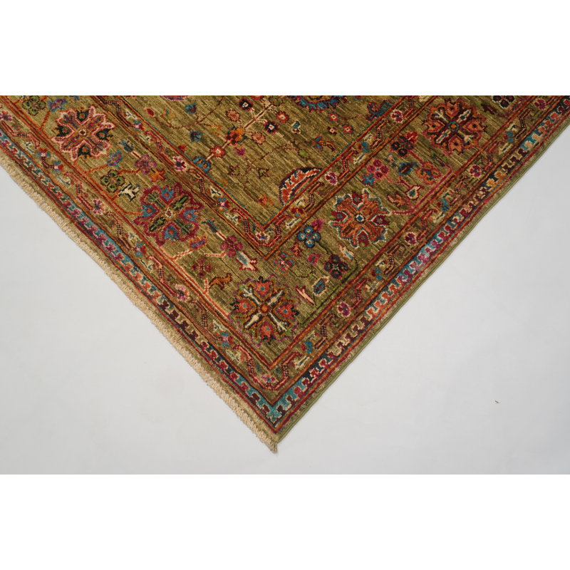 Aryana Hand Woven Wool Oriental Area Rug