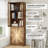 70.9'' H X 23.6'' W Standard Bookcase with Glass Door-1150717075