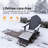  Folding Adirondack Chair with Retractable Ottoman, 3-Postion Adjustable Outdoor Chair, Easy Assembly & Ergonomic Back Support for Patio-1709479132