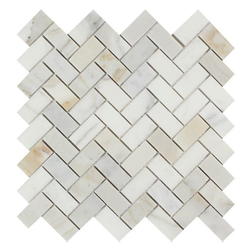 Marble Chevron Mosaic Wall & Floor Tile
