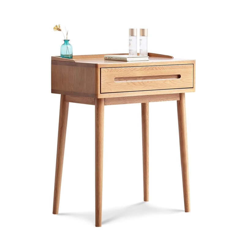 Natural Wood 60Cm Dresser Table Desk