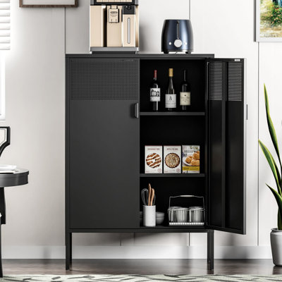 Metal Locker Storage Cabinet by Latitude Run