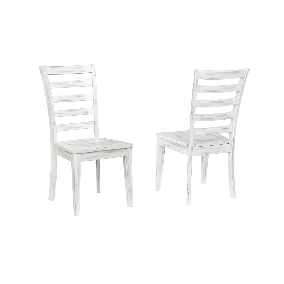 Wilkey 17.5'' H Solid Wood Side Chair (Set of 2) Sand & Stable™