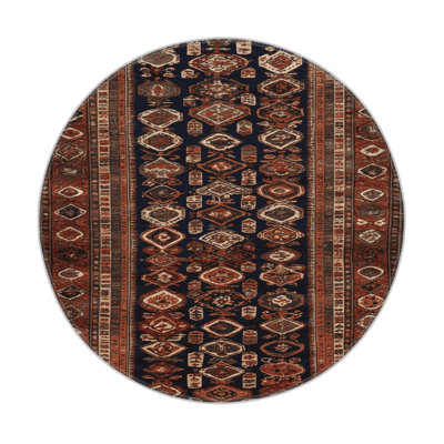 Turkish Brown Indoor and Outdoor Area Rug