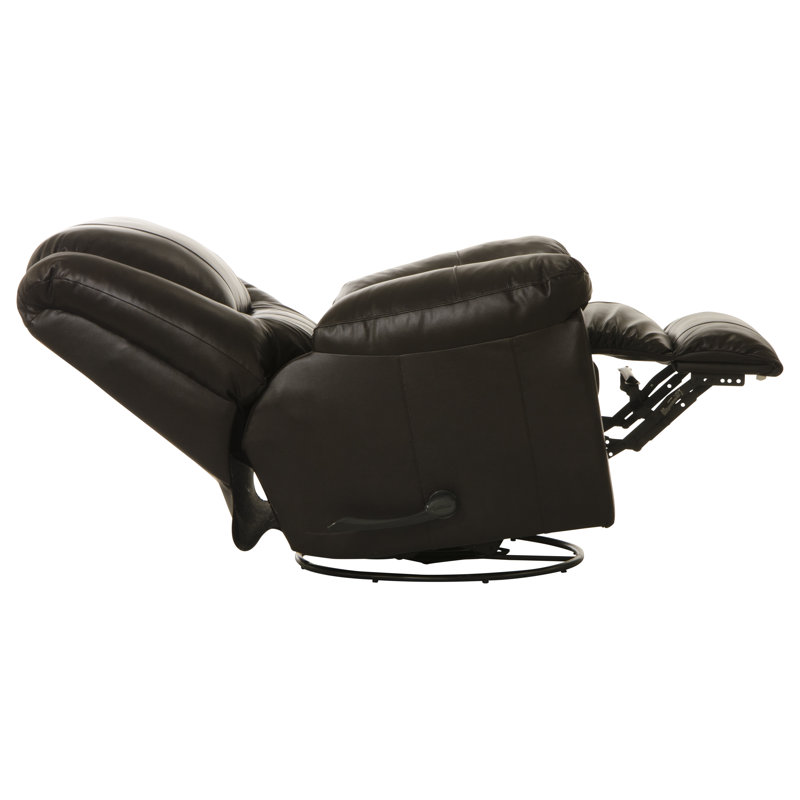 Baraona 43" Wide Leather Match Standard Recliner, Manual