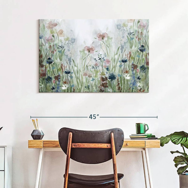 Wildflower Fields Canvas Print, 26" H x 39" W x 1.25" D